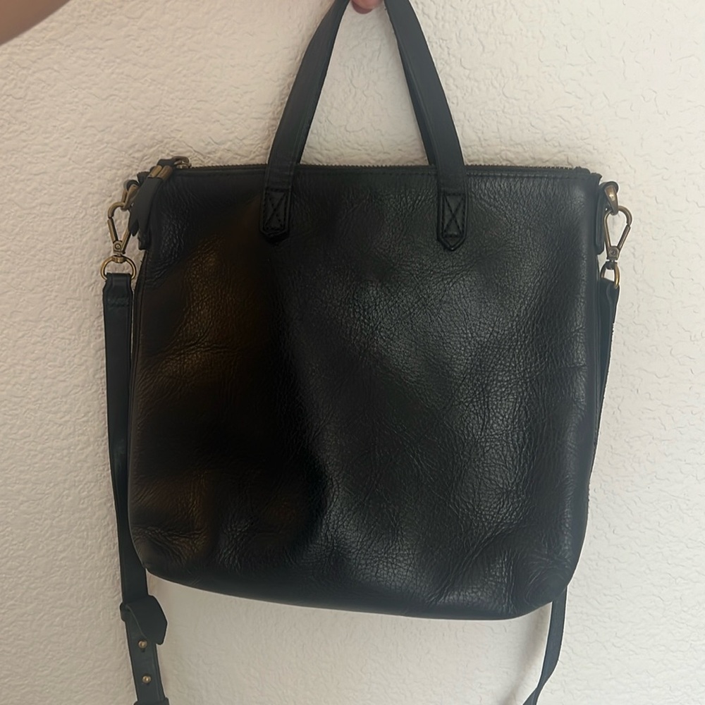 Madewell zip top transport crossbody